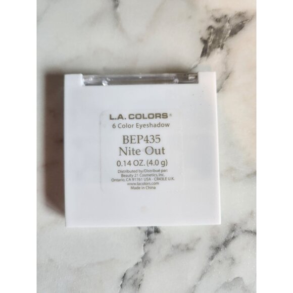 L.A. Colors Nite Out 6-Color Eyeshadow Palette - Picture 2 of 3